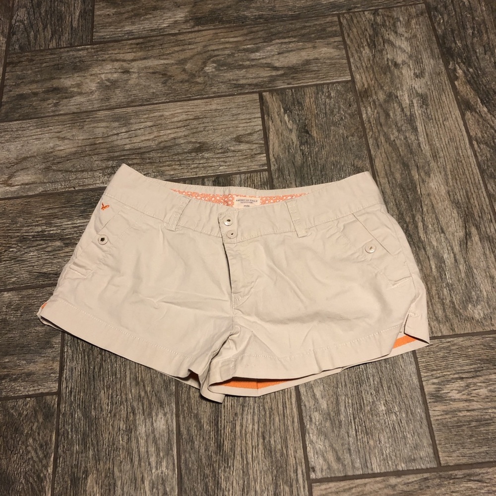 American Eagle Khaki Shorts